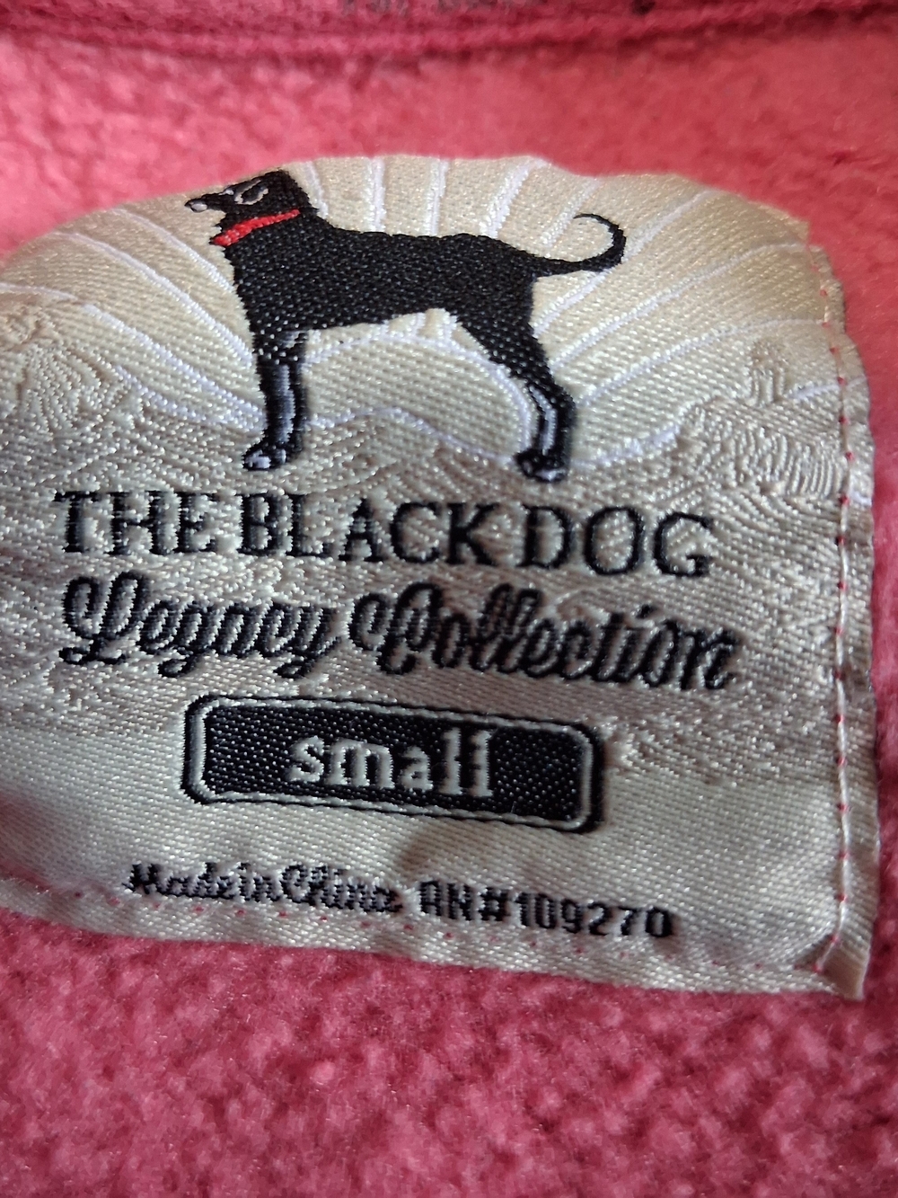 The Black Dog Pink Crewneck Sweatshirt Legacy Collection - Picture 3 of 6